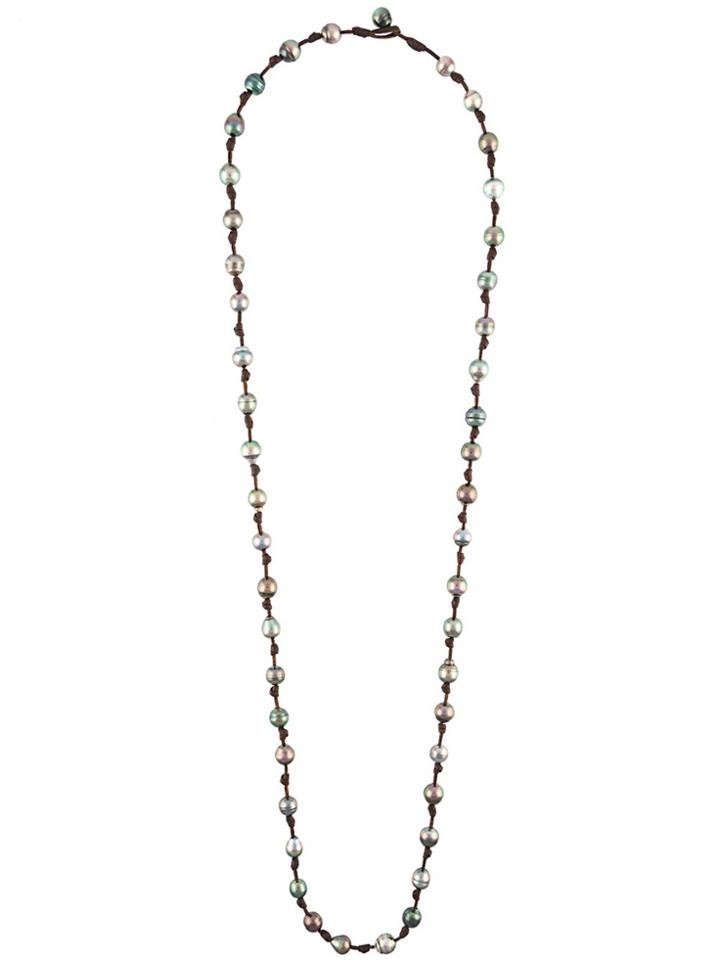 Mignot St Barth 'marquise' Necklace - Brown