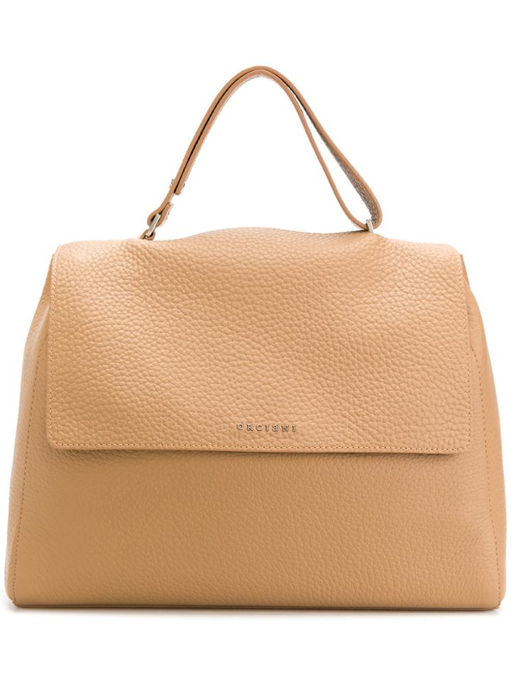 Orciani Large Tote Bag - Brown