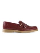 Swear Logan 15 Loafers, Men's, Size: 42, Red, Leather/rubber