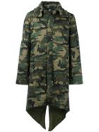 Hood By Air 'uniform' Coat, Men's, Size: Medium, Green, Cotton
