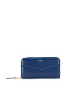 Givenchy Zip Around Wallet - Blue
