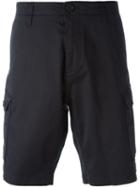 Armani Jeans Cargo Shorts, Men's, Size: 48, Blue, Cotton/spandex/elastane