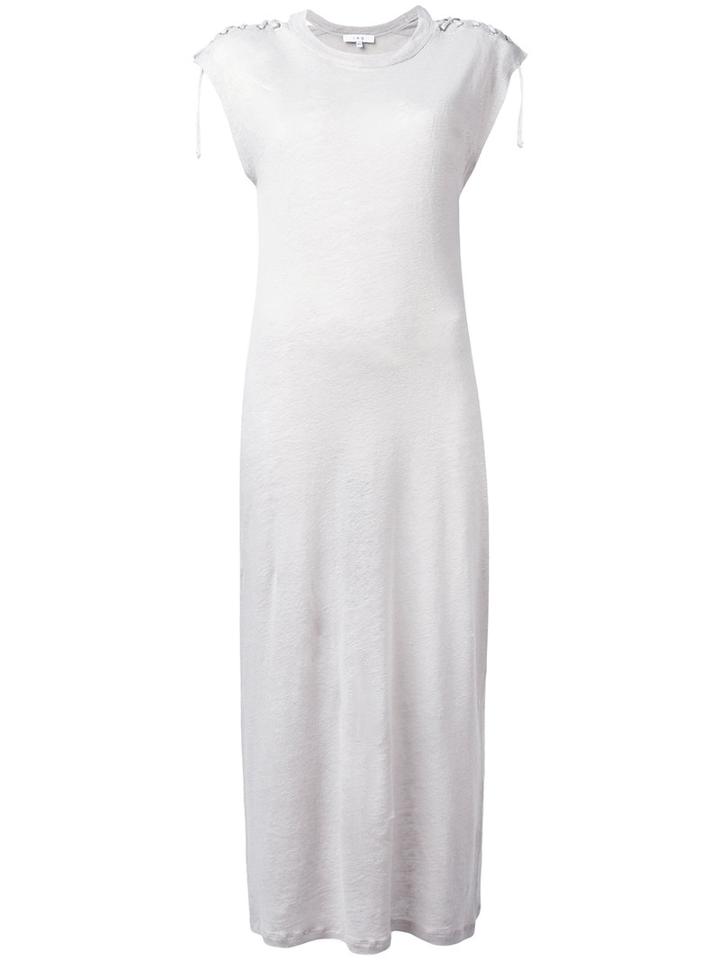 Iro Iboga Dress, Women's, Size: Xs, Grey, Linen/flax