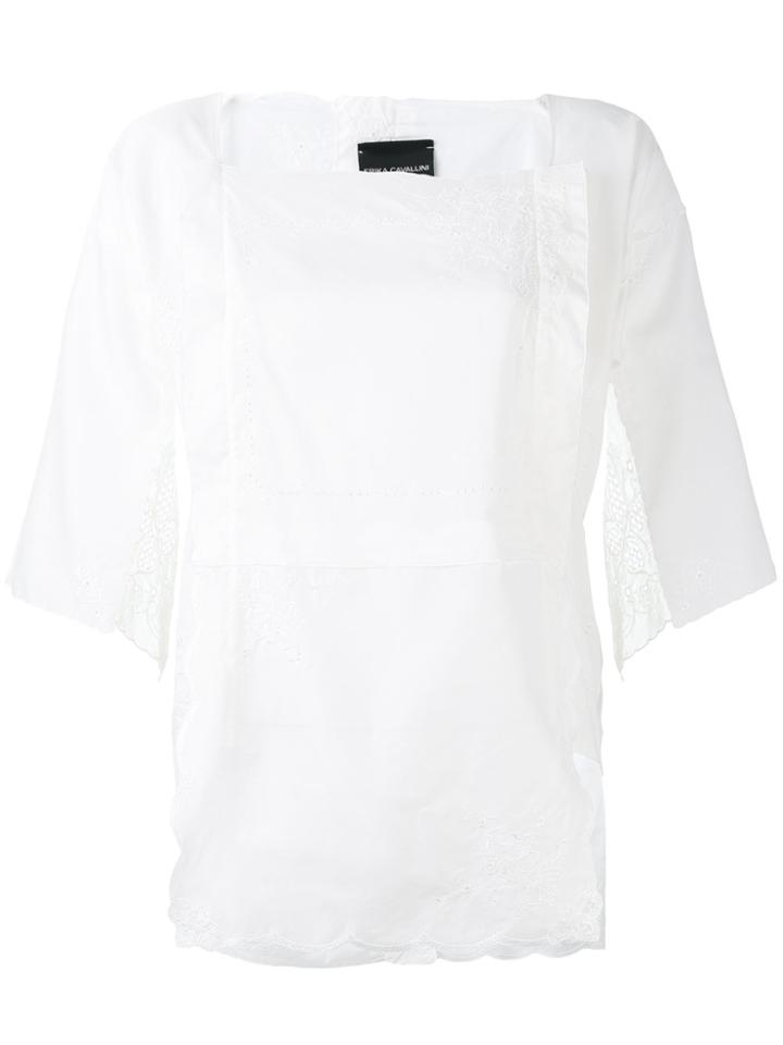 Erika Cavallini Embroidered Blouse - White