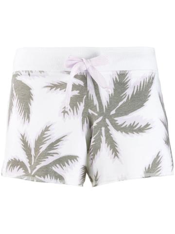 Juvia Mini Track Shorts - White