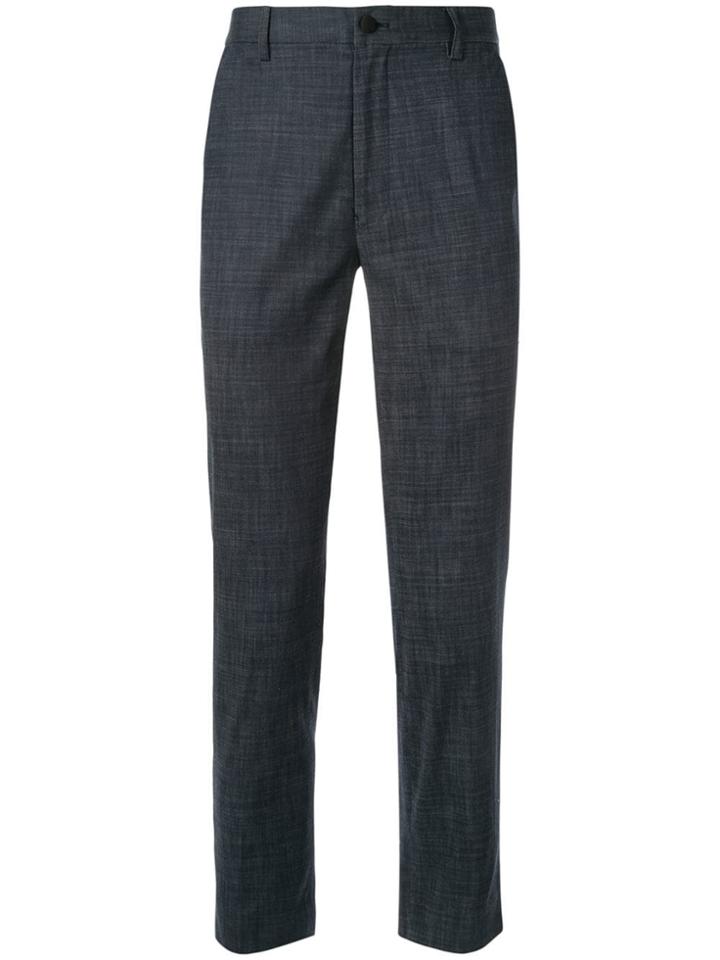 Loveless Textured Trousers - Blue