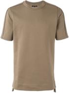 Helmut Lang Shortsleeved Sweatshirt, Men's, Size: Medium, Brown, Cotton/nylon