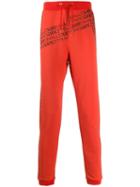 Just Cavalli Scatter Logo Trackpants - Orange