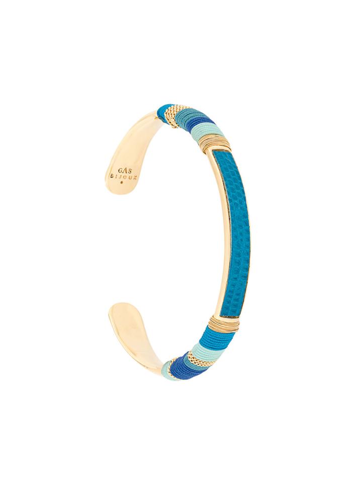 Gas Bijoux Massai Cuff - Blue