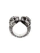 Gucci Tiger Head Ring - Metallic