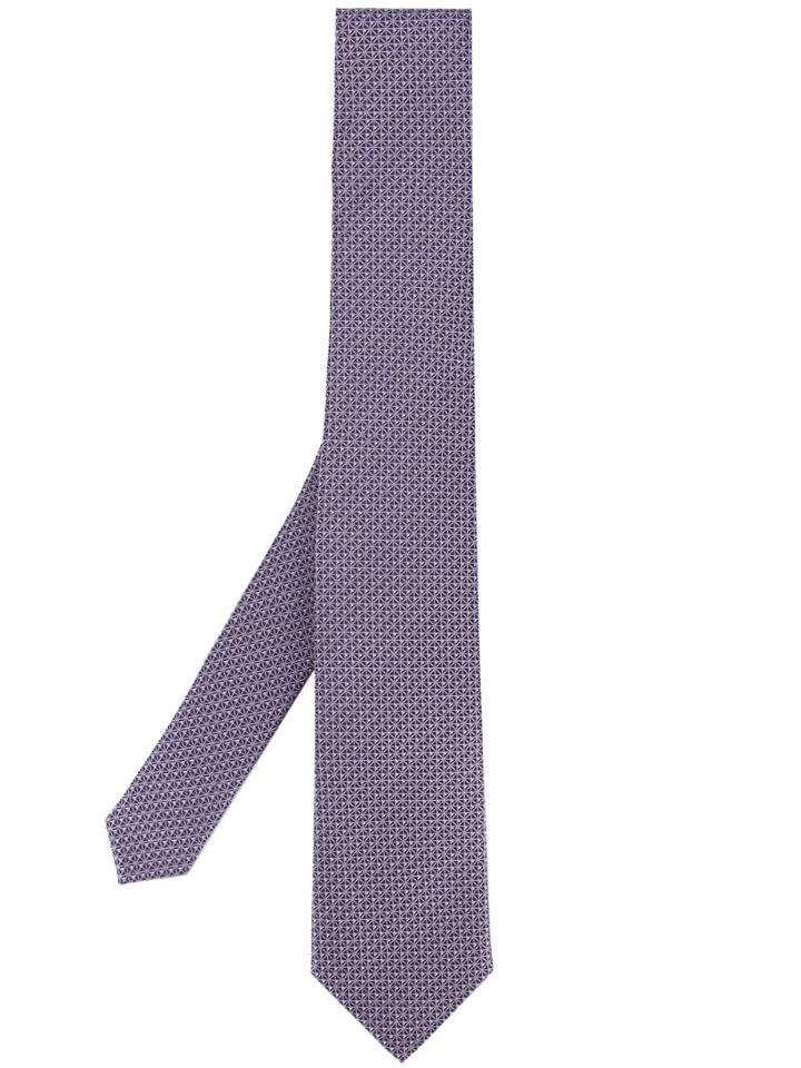 Gieves & Hawkes Printed Tie - Pink