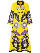 Yuliya Magdych Loves Me Embroidered Dress - Yellow