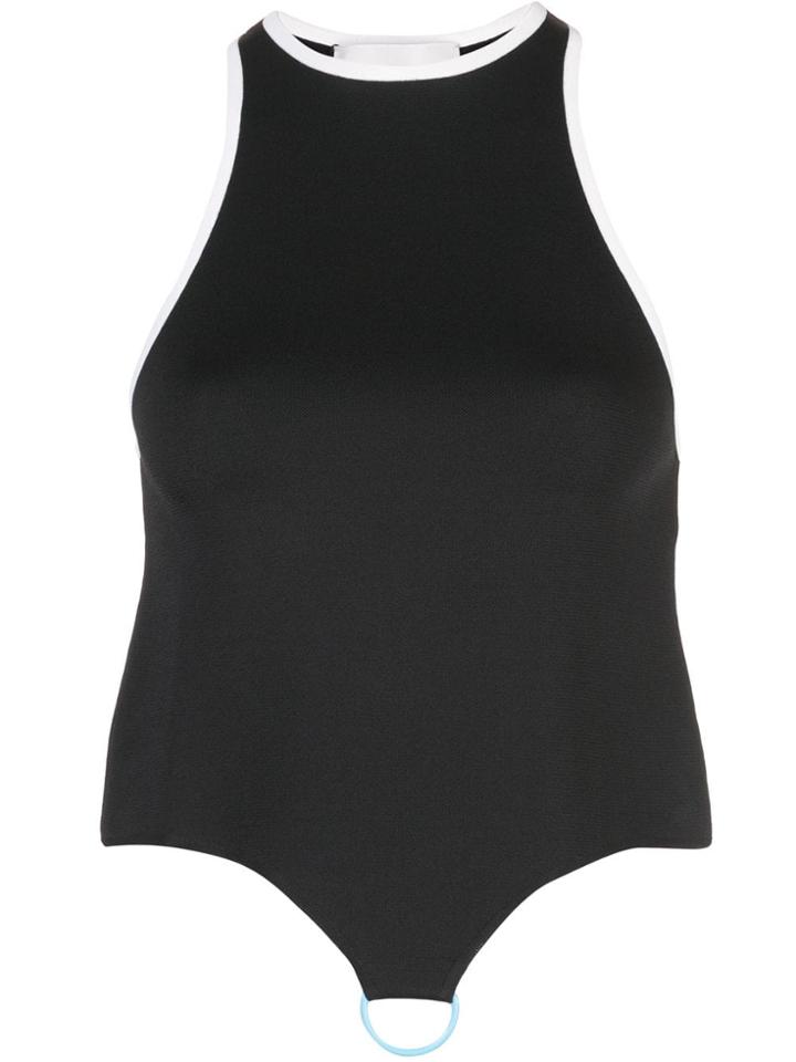 Rudi Gernreich Scuba Top - Black