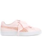 Puma Select Suede Heart Valentine Sneakers - Pink & Purple