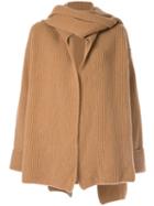 Nehera Ribbed Knit Cardigan Coat - Neutrals