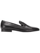 Roberto Cavalli Logo Plaque Slippers - Black