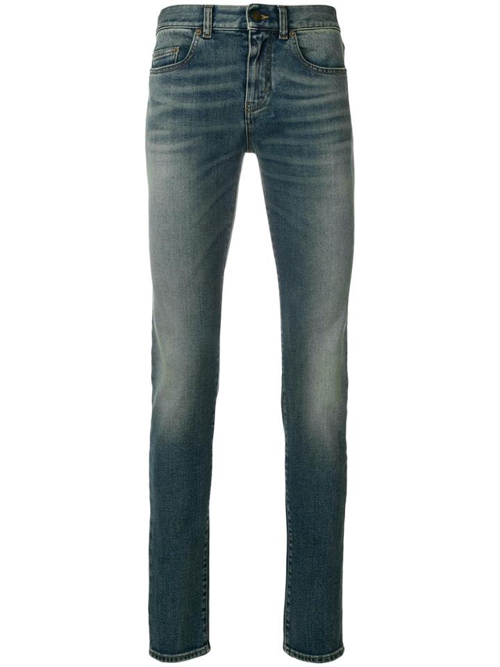 Saint Laurent Slim Fit Jeans - Blue