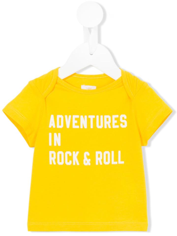 No Added Sugar - Adventures In Rock & Roll T-shirt - Kids - Cotton - 12 Mth, Toddler Boy's, Yellow/orange