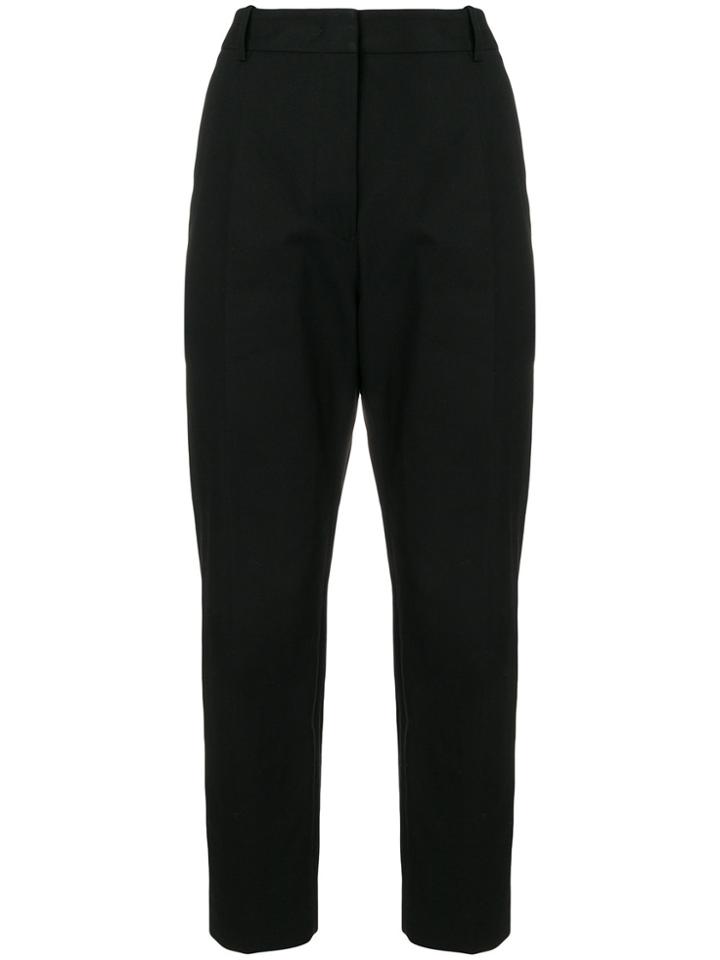 Jil Sander Tapered Trousers - Black