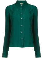 Nº21 Pointed Collar Shirt - Green