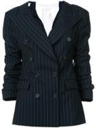 Monse Striped Blazer - Blue