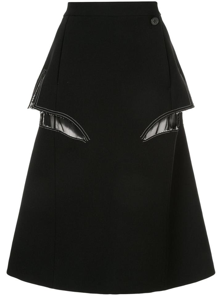 Maison Margiela Décortiqué Midi Skirt - Black