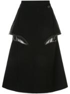 Maison Margiela Décortiqué Midi Skirt - Black