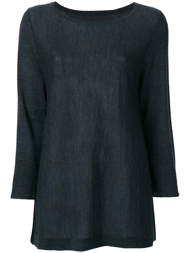 Sottomettimi Semi-transparent Top - Grey