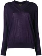 Roberto Collina V-neck Sweater - Purple