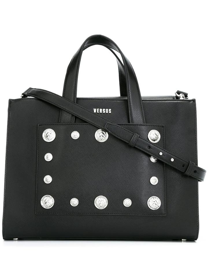 Versus Studded Tote - Black