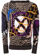 Vivienne Westwood Man Abstract Jumper, Men's, Size: Large, Cotton/polyamide/polyester/wool