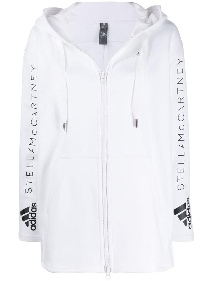 Adidas By Stella Mcmartney Oversized Track Jacket - White