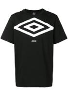 Omc Plaza Logo Print T-shirt - Black
