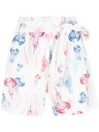 Olympiah Printed Shorts - White