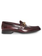 Burberry The Leather Link Loafer - Red