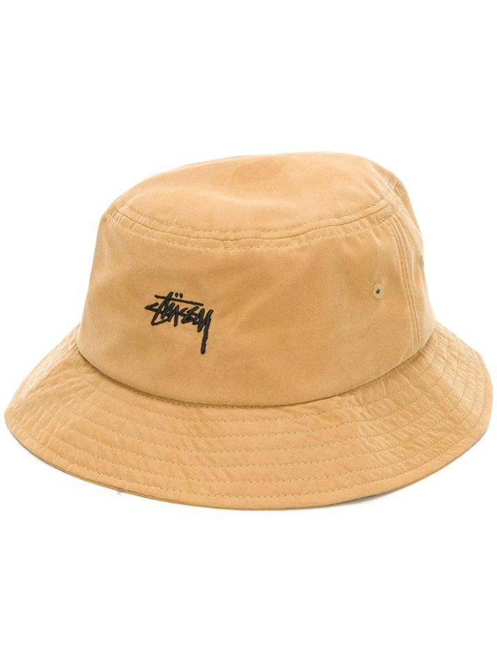Stussy Stock Bucket Hat - Nude & Neutrals