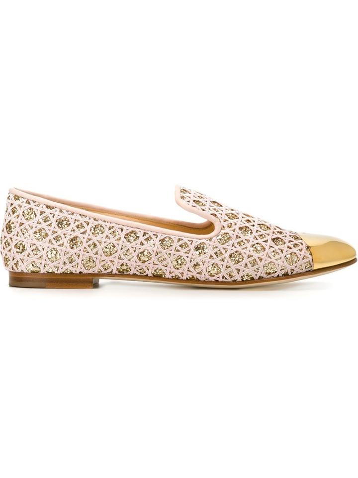Giuseppe Zanotti Design Metal Toe Cap Slippers