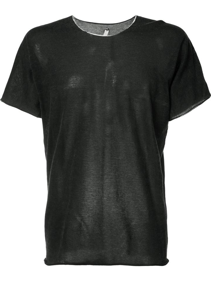 Label Under Construction Lightweight T-shirt - Black