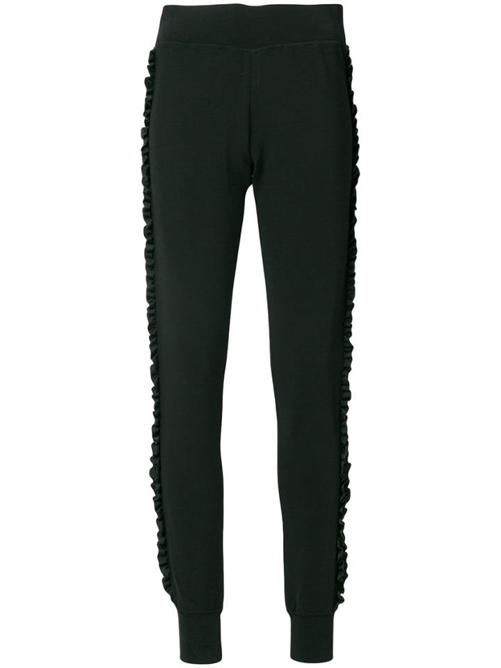 Love Moschino Ruched Detail Sweatpants - Black