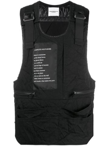 Takahiromiyashita The Soloist Body Armor Vest - Black