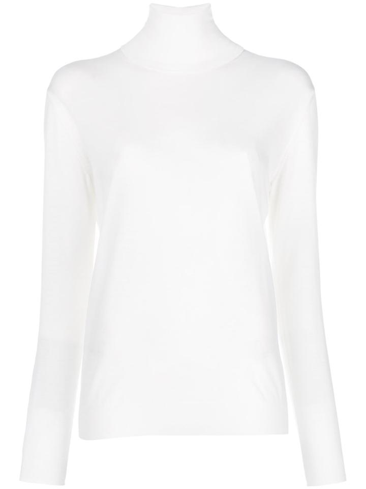 Stella Mccartney Roll Neck Top - White