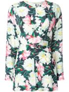 Layeur Bradley Wrap Blouse - Green
