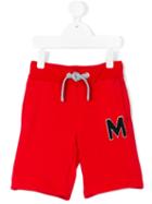Frankie Morello Kids - Fleece Shorts - Kids - Cotton - 2 Yrs, Red