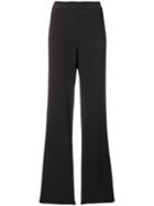 Krizia Pre-owned 1990's Fluid Straight Trousers - Brown