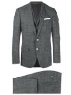 Boss Hugo Boss - Glen Plaid Two-piece Suit - Men - Virgin Wool/viscose/cupro - 48, Grey, Virgin Wool/viscose/cupro