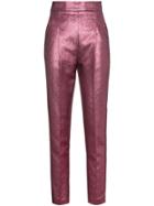 Philosophy Di Lorenzo Serafini High Waisted Lurex Jacquard Slim