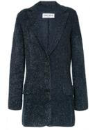 Sonia Rykiel Lurex Blazer Jacket - Blue