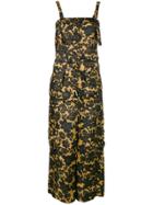 Christian Wijnants Floral Print Jumpsuit - Yellow & Orange