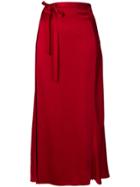 Haider Ackermann High-waisted Skirt - Red