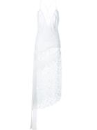 Manning Cartell Asymmetric Sheer Panel Dress, Women's, Size: 8, White, Nylon